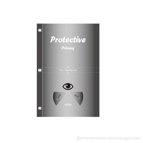 Full Coverage Privacy Screen Protector for Hydrogel Machine